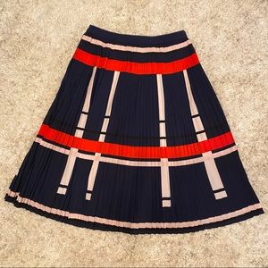 Banana Republic Stripped Plaid Skirt